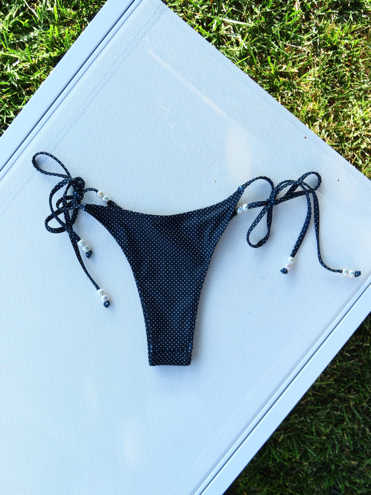 Black Polka Dot Bottom
