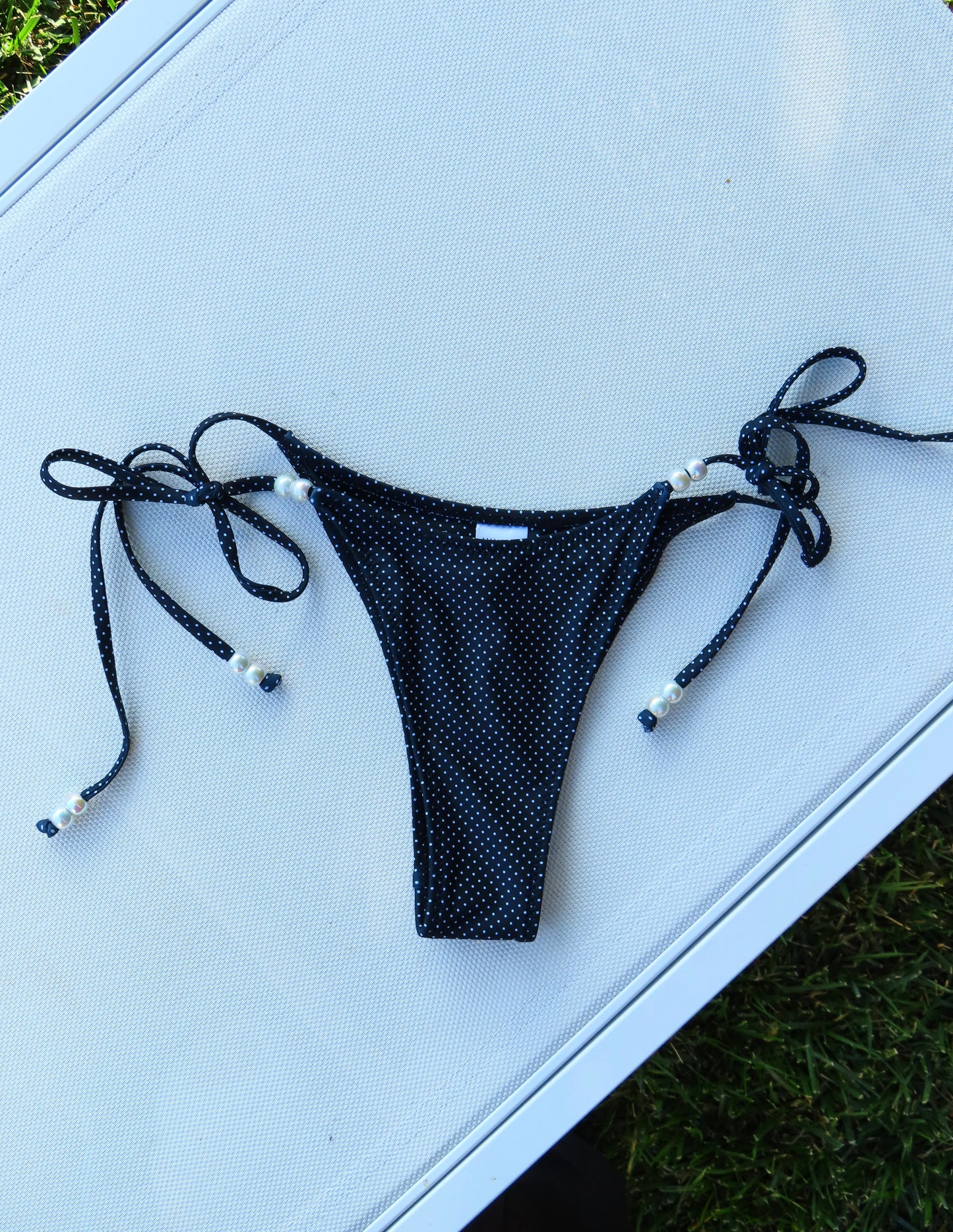 Black Polka Dot Bottom